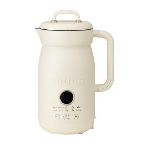 BRUNO BOE125-IV オートクックポット 1.0L 8枚刃で食材を粉砕 1.0L アイボリ...
