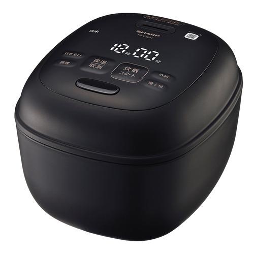 シャープ KSCS05J ジャー炊飯器 3mm厚釜＆球面炊き 3合炊き ブラック