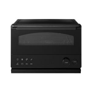 東芝 HTR-D5B(K) 石窯ドームトースター 3Dドーム構造採用 静電タッチパネル グラファイト式ヒーター上下に搭載 ブラック