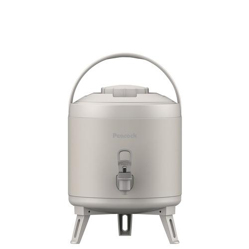 ピーコック INP-60 アルミ製キーパー 容量6.1L ライトグレー