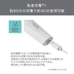 テスコム TT363A-W ボディシェーバー ...の詳細画像5