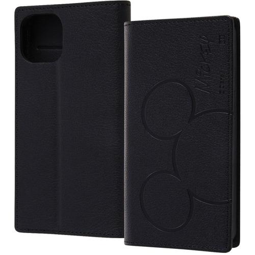 レイ・アウト 2022 iPhone 14 ／ 13 ディズニー／耐衝撃 手帳／ミッキー RT-DP...
