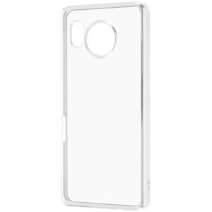 レイ アウト AQUOS sense7 TPUソフト META Frame/シルバー RT-AQM1HT2/SVM