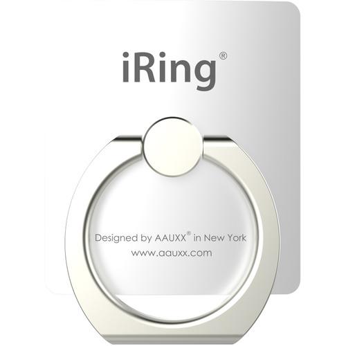 ロジック IRING-PW スマホ タブレット落下防止リング&amp;ポータブルスタンド AAUXX iRi...