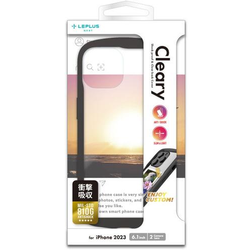 MSソリューションズ LN-IM23PLCGY iPhone 15／iPhone 14 耐衝撃ハイブ...