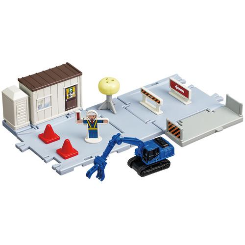 タカラトミー トミカタウン どうろ工事現場（トミカ＆情景パ−ツ付き）