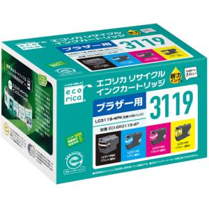 ブラザー工業 インク ブラザー 純正 カートリッジ LC3119-4PK インク