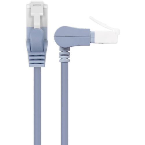 エレコム LD-GPATSV／BU30 LANケーブル CAT6A準拠 爪折れ防止 縦スイング式コネ...