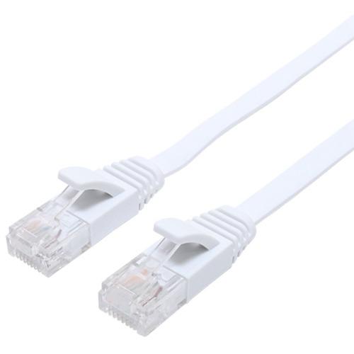 ミヨシ C6A-F20WH 極うすLANケーブル 20m ホワイト C6AF20WH