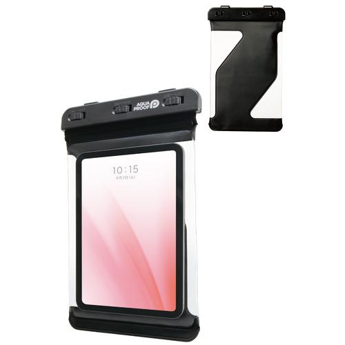 エレコム TB-WPSR08BK タブレットケース 防水ケース 汎用 IPX8 7~8.3インチ対応...