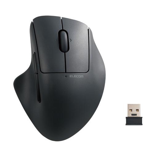 エレコム M-SH31MBSKXBK ワイヤレスマウス Bluetooth/無線2.4GHz両対応 ...