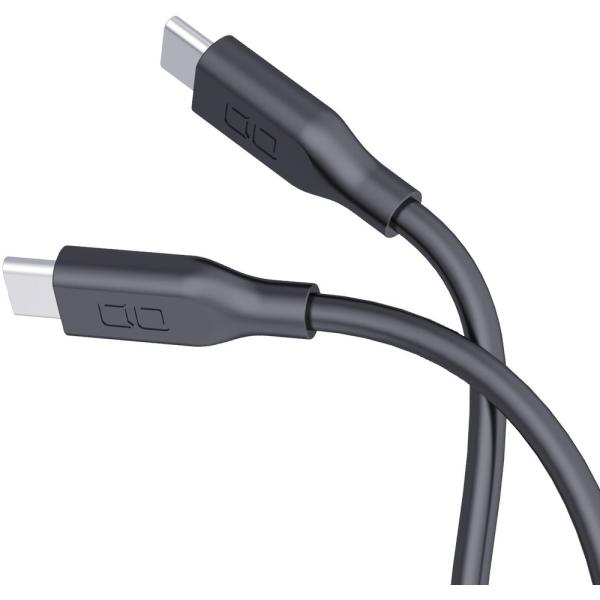 Mate シリコンケーブルN2 CtoC 240W 1mライトブラック CIO-SL30000N2-...