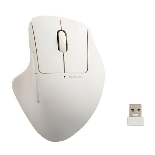 エレコム M-SH31MBSKXWH ワイヤレスマウス Bluetooth/無線2.4GHz両対応 ...