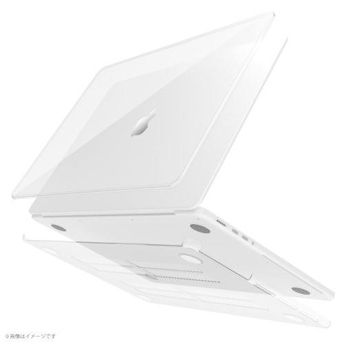 ナカバヤシ SZC-MBP1401CL MacBoook Pro14インチ用ハードシェルカバー  ク...