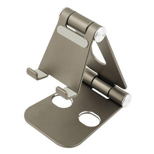 ナカバヤシ SST-20BR タブレット・スマホ対応アルミスタンド タブレット・スマホ対応 ブラウン