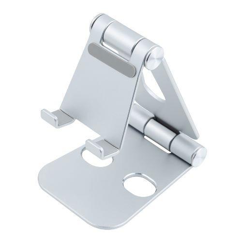 ナカバヤシ SST-20SL タブレット・スマホ対応アルミスタンド タブレット・スマホ対応 シルバー