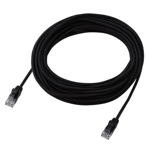 エレコム LD-GPAM／BK100 LANケーブル CAT6A 10m 爪折れ防止 ブラック