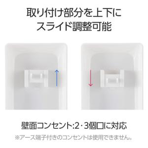 エレコム T-CVR01WH コンセントカバー...の詳細画像5