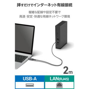 エレコム LD-AL1G20BK 変換ケーブル...の詳細画像1