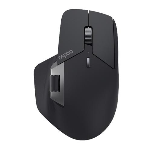 Rapoo MT760M-BK 静音9ボタンマウス 横スクロール Bluetooth 無線2.4GH...