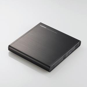 ロジテック LDR-PMJ8U2LBK USB2.0ポータブルDVDドライブ 書込ソフト付き ブラック｜yamada-denki