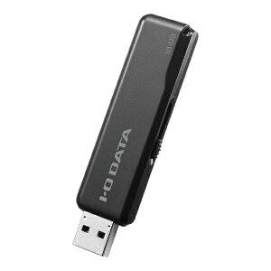 IOデータ U3-STD32GRK USBメモリ ブラック 32GB USB3.1 USB TypeA スライド式｜yamada-denki