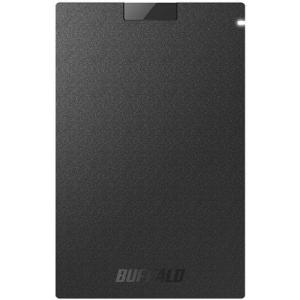 バッファロー SSD-PG480U3-BA 耐振動・耐衝撃 USB3.1（Gen1）対応 ポータブルSSD 480GB ブラック