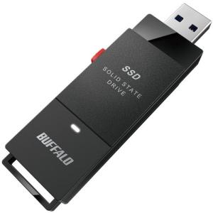 BUFFALO SSD-SCT500U3-BA 外付けSSD 500GB 黒色｜yamada-denki
