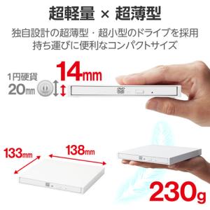 ロジテック LDR-PWA8U3CVWH DV...の詳細画像1