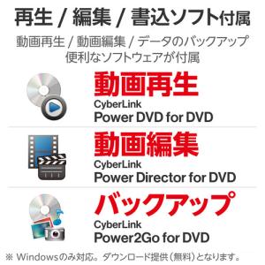 ロジテック LDR-PWA8U3CVWH DV...の詳細画像3
