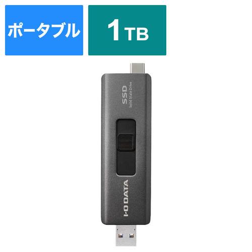 IOデータ SSPE-USC1B スティックSSD 1TB USB-A＆USB-Cコネクター搭載