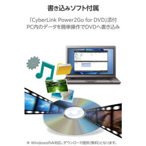 ロジテック LDR-PMM8U2LWH DVD...の詳細画像2