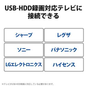エレコム ELD-HTV080UBK 外付けH...の詳細画像3