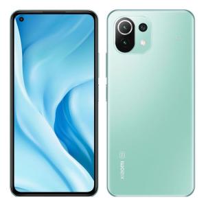 Xiaomi シャオミ Mi 11 Lite 5G Mint Green ミントグリーン 128GB 6400万画素トリプルカメラ FeliCa／おサイフケータイ対応