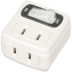 ヤザワ Y02FU210WH 省エネタップ 2個口 白