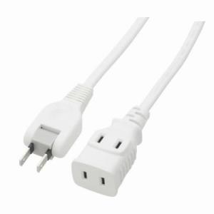 ヤザワ Y02201WH 耐トラ付タップ 2個口 1m 白