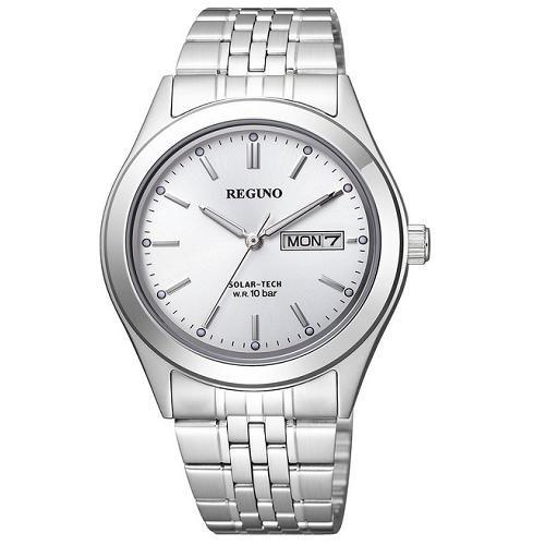 シチズン KM1-113-11 REGUNO レグノ ソーラーテック スタンダード 10気圧防水 秒...