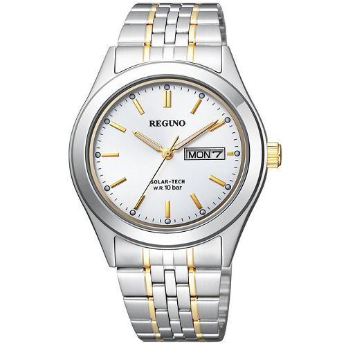 シチズン KM1-113-13 REGUNO レグノ ソーラーテック スタンダード 10気圧防水 秒...