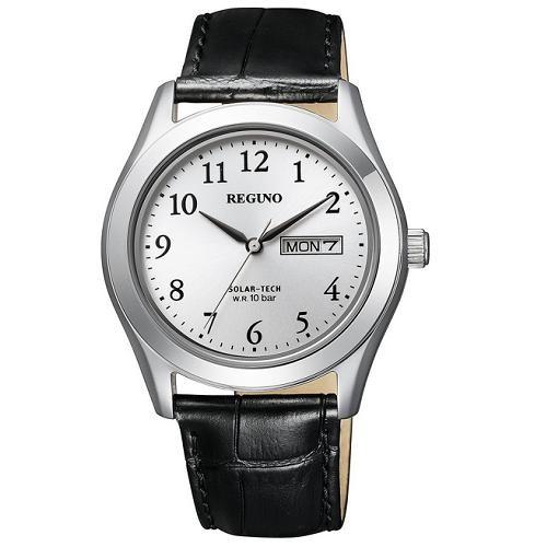 シチズン KM1-211-10 REGUNO レグノ ソーラーテック スタンダード 10気圧防水 秒...