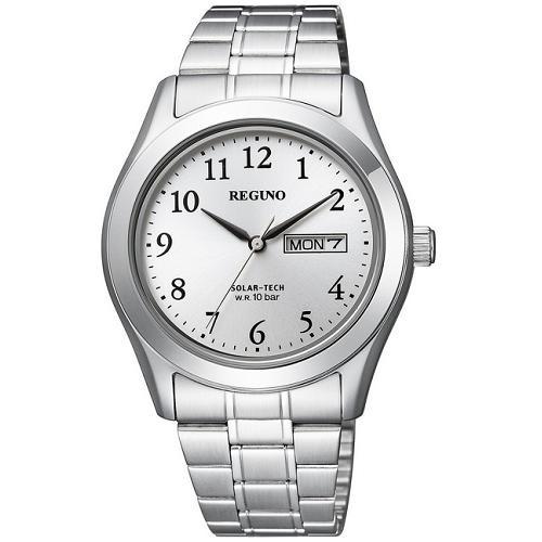 シチズン KM1-211-13 REGUNO レグノ ソーラーテック スタンダード 10気圧防水 秒...