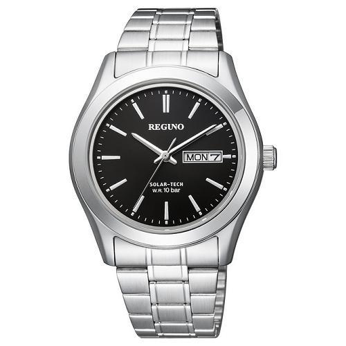 シチズン KM1-211-51 REGUNO レグノ ソーラーテック スタンダード 10気圧防水 秒...