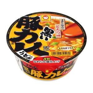 東洋水産 マルちゃん 黒い豚カレーうどん カップ ８７ｇ｜yamada-denki