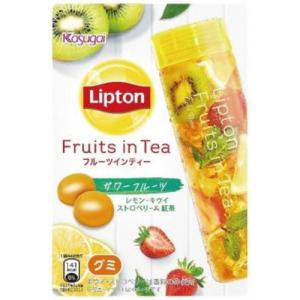 春日井製菓 リプトンフルーツインティーグミサワーフルーツ