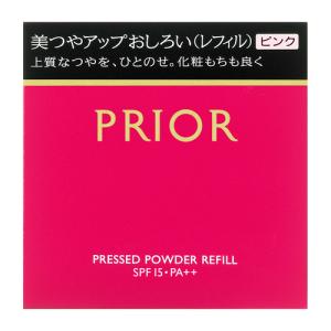 資生堂（SHISEIDO） プリオール ベースメーク 美つやアップおしろい （レフィル） ピンク (9.5g)｜yamada-denki