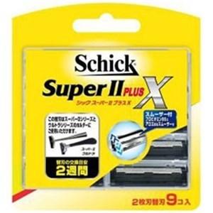 シック 【Schick(シック)】スーパーII プラスX 替刃 9個入｜yamada-denki