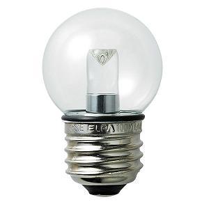 エルパ LDG1CL-G-GWP256 LED電球 ミニボール ( G40形・クリア電球色・口金E26・55lm )｜yamada-denki