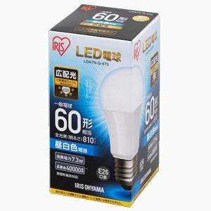 アイリスオーヤマ LDA7N-G-6T5 LED電球 一般電球形 810lm(昼白色相当) ECOHILUX｜yamada-denki