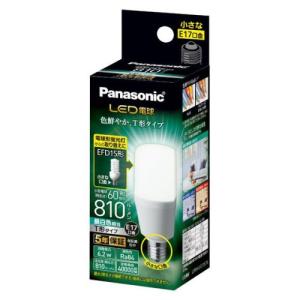 Panasonic パナソニック LED電球 T形タイプ LDT6LGST6 LDT6LGST6 LED電球 T形タイプ Panasonic(パナソニック) 口金E26