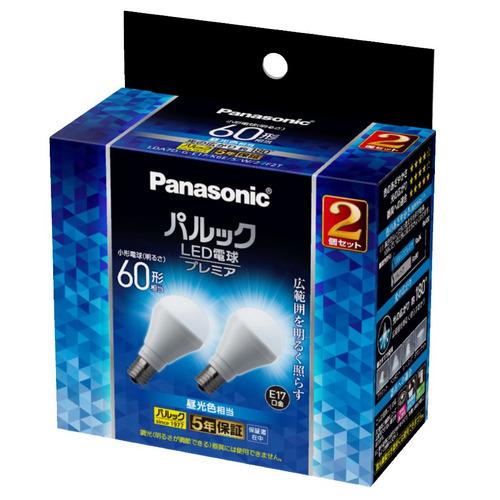 パナソニック LDA7DGE17K6ESW2F2T パルック LED電球 プレミア 6.7W 2個入...