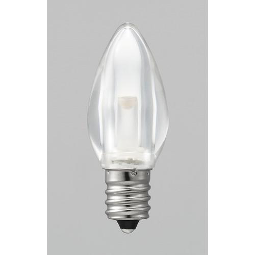 ヤザワコーポレーション LDC1LG20E12C LEDローソク球電球色E12  クリア